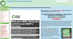 Desktop Screenshot of foe-invernessandross.org.uk